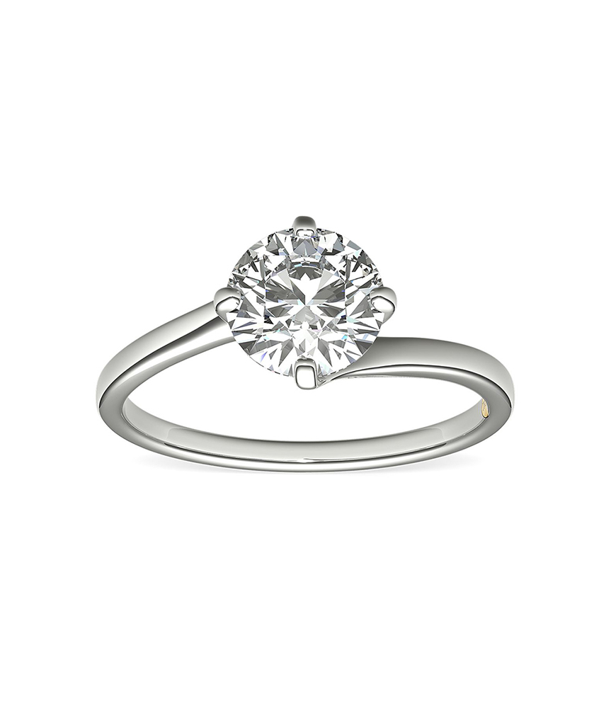 Accents Accented Diamond Engagement Ring - 图片 5