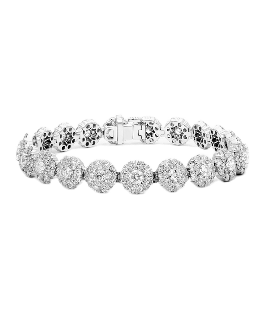 Realeza Milgrain Diamond Engagement Ring - 图片 3